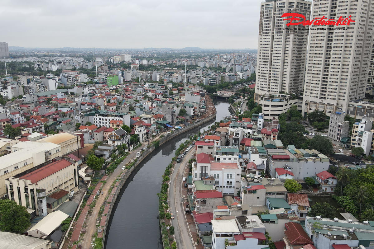 Công trường kênh La Khê tăng tốc thi công, hướng tới hoàn thành các hạng mục trọng điểm