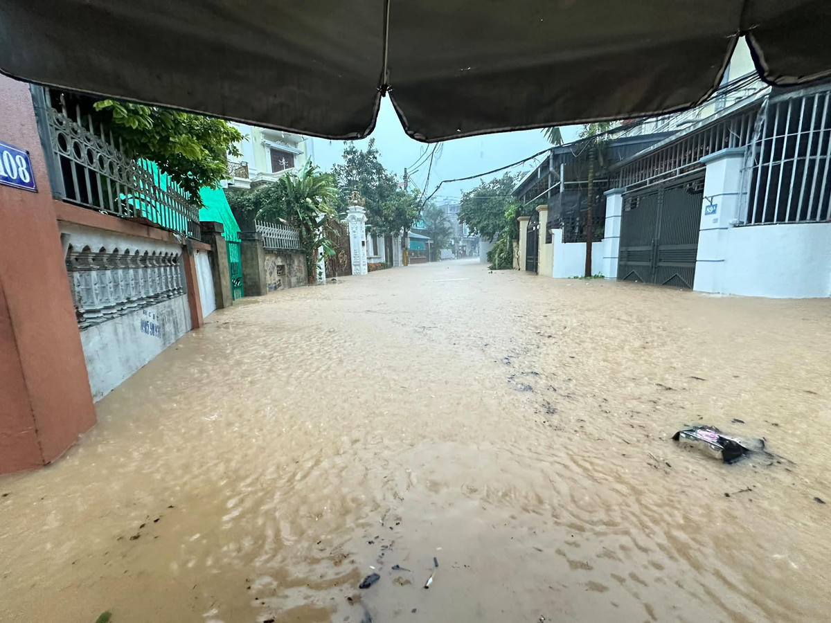 Quảng Ninh: Mưa to gây ngập úng cục bộ nhiều khu vực