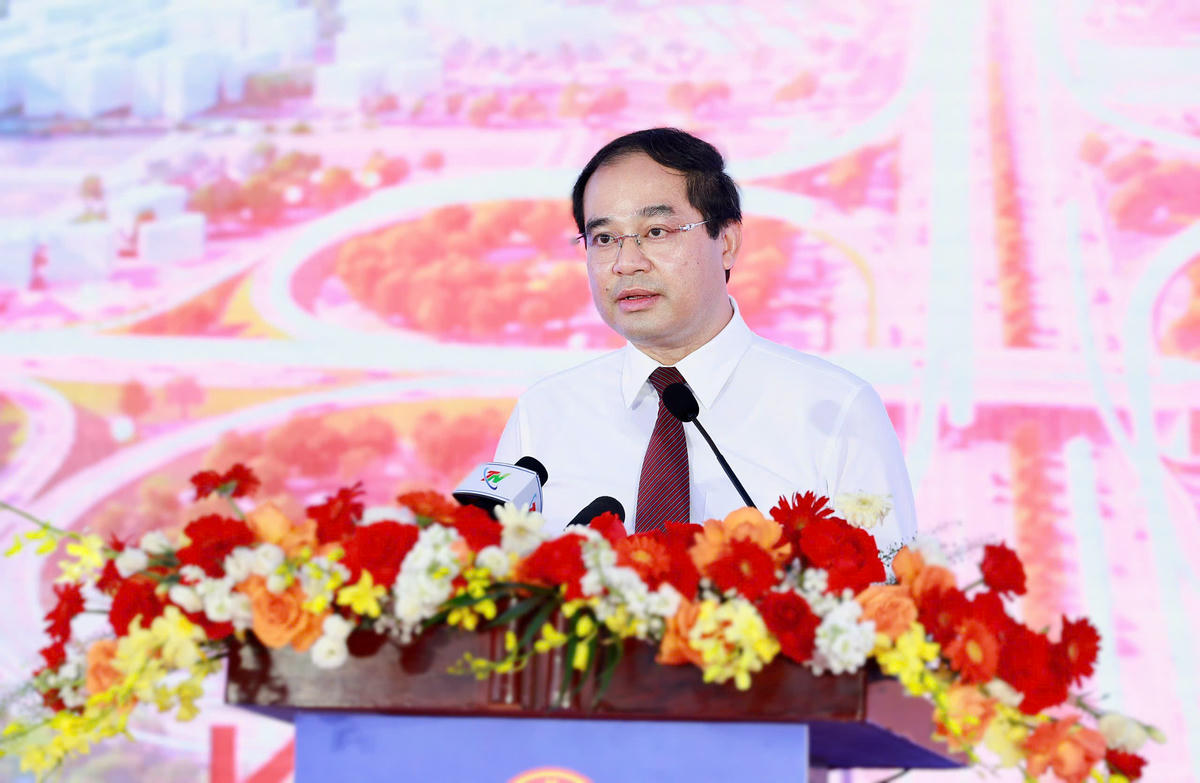 Bí thư Tỉnh ủy Thái Nguyên Trịnh Xuân Trường. Ảnh: TNGOP.