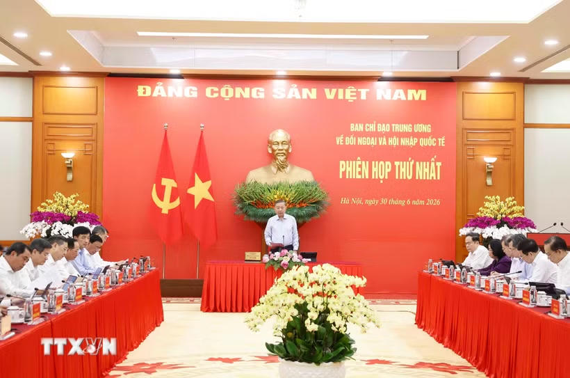 Tổng Bí thư, Chủ tịch nước Tô Lâm phát biểu. (Ảnh: Thống Nhất/TTXVN)
