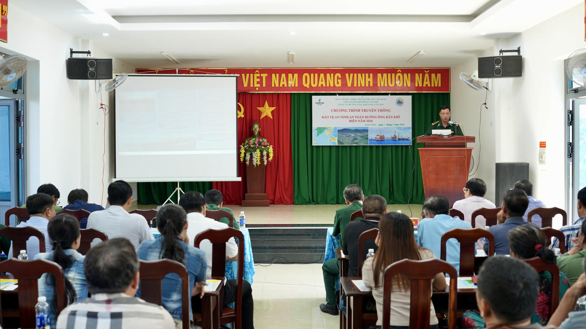 TP Hồ Chí Minh: Tăng cường bảo vệ an ninh, an toàn đường ống dẫn khí biển