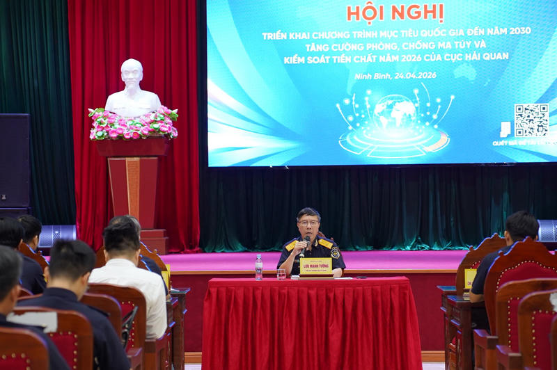 Hội nghị do Phó Cục trưởng Cục Hải quan Lưu Mạnh Tưởng chủ trì, với sự tham dự của đại diện các đơn vị có liên quan.