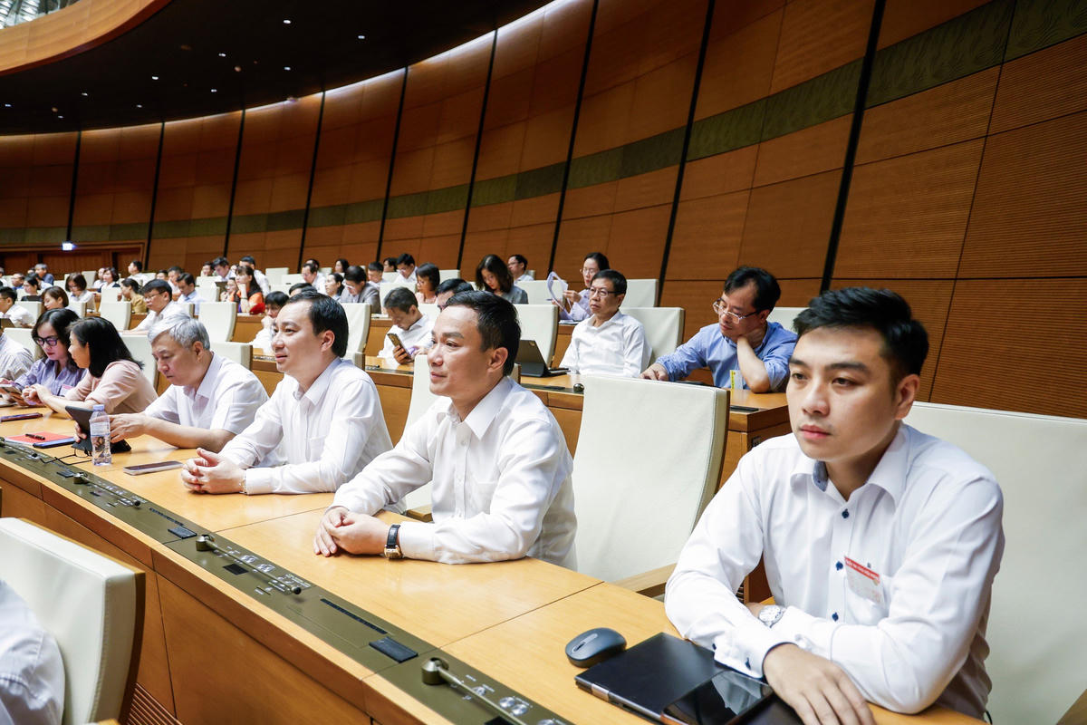 Các đại biểu dự hội nghị. Ảnh: Quang Vinh
