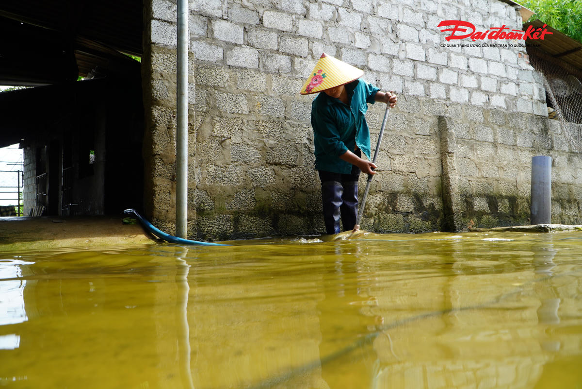 Hà Tĩnh: Nước kênh thủy lợi tràn vào nhà dân, nhiều hộ thấp thỏm sống chung với ngập úng