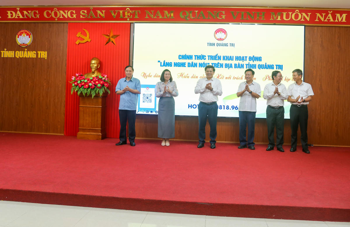 Mặt trận Quảng Trị tổ chức hội nghị lần thứ 4, triển khai kế hoạch ‘Lắng nghe dân nói’