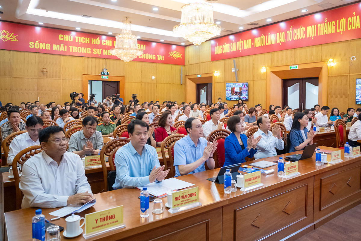 Các đại biểu dự Hội nghị. Ảnh: Phạm Thắng