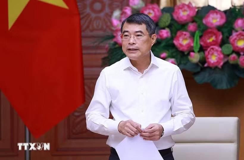 Thủ tướng Chính phủ Lê Minh Hưng làm Trưởng Ban Chỉ đạo Trung ương. (Ảnh: Dương Giang/TTXVN).
