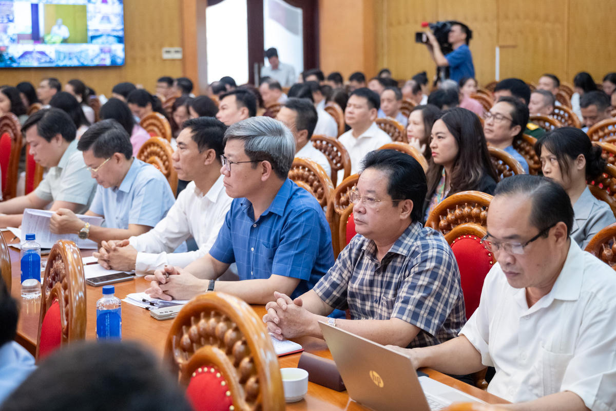 Các đại biểu dự Hội nghị. Ảnh: Phạm Thắng