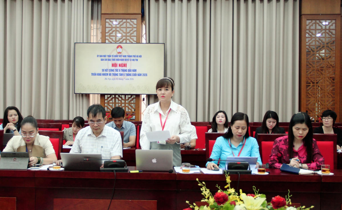 Mặt trận Hà Nội tạo đột phá trong chuyển đổi số theo tinh thần Nghị quyết 57