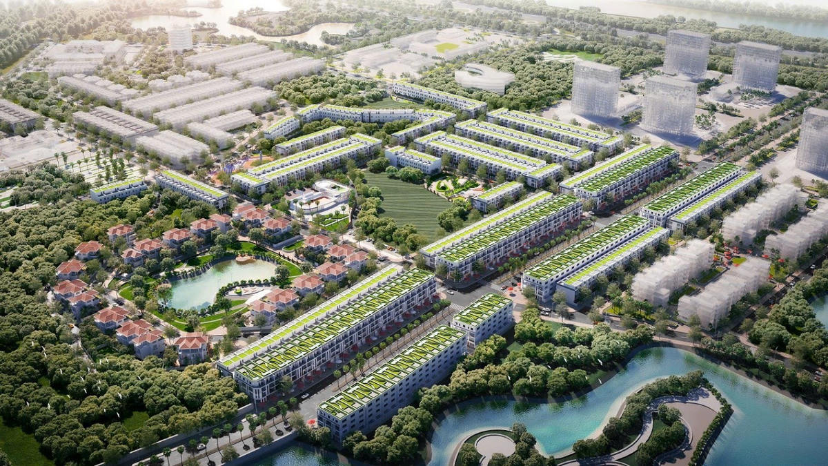 Phối cảnh tổng thể dự án Khu đô thị số 11 phường Gia Sàng (Thái Nguyên) do Công ty cổ phần Kosy làm chủ đầu tư. Ảnh: Kosy.vn.