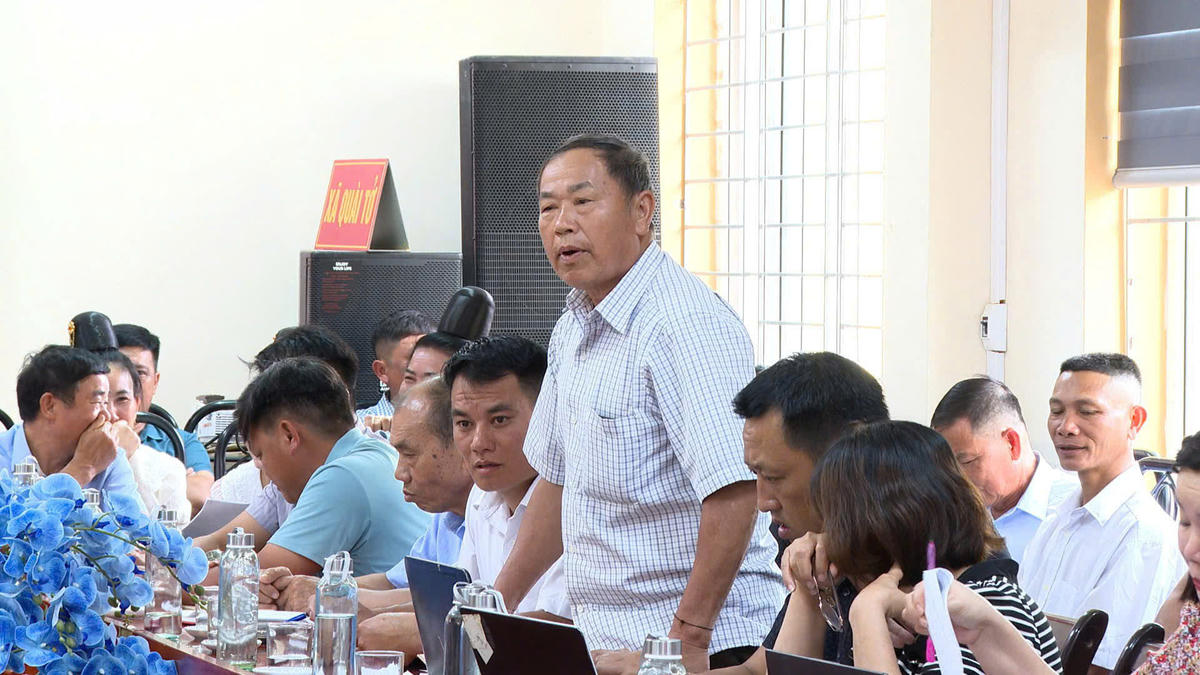 Người dân thôn Bản Lòa, xã Quốc Việt đồng thuận cao trong việc sắp xếp thôn, bản, tổ dân phố