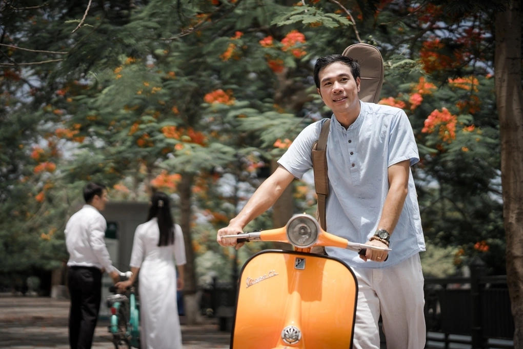 Ca sĩ, nhạc sĩ Xuân Bình. Ảnh: Sơn Tùng. 