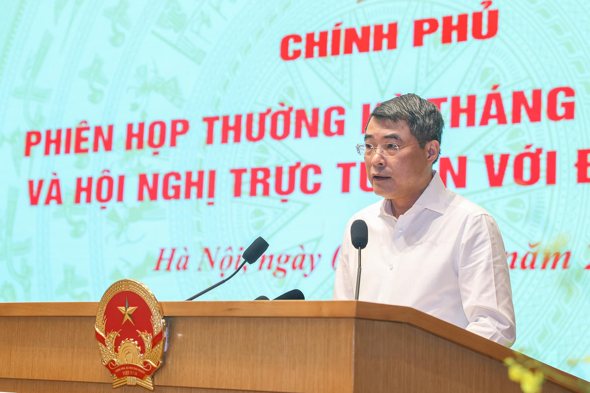 Thủ tướng Chính phủ Lê Minh Hưng phát biểu khai mạc - Ảnh: Nhật Bắc