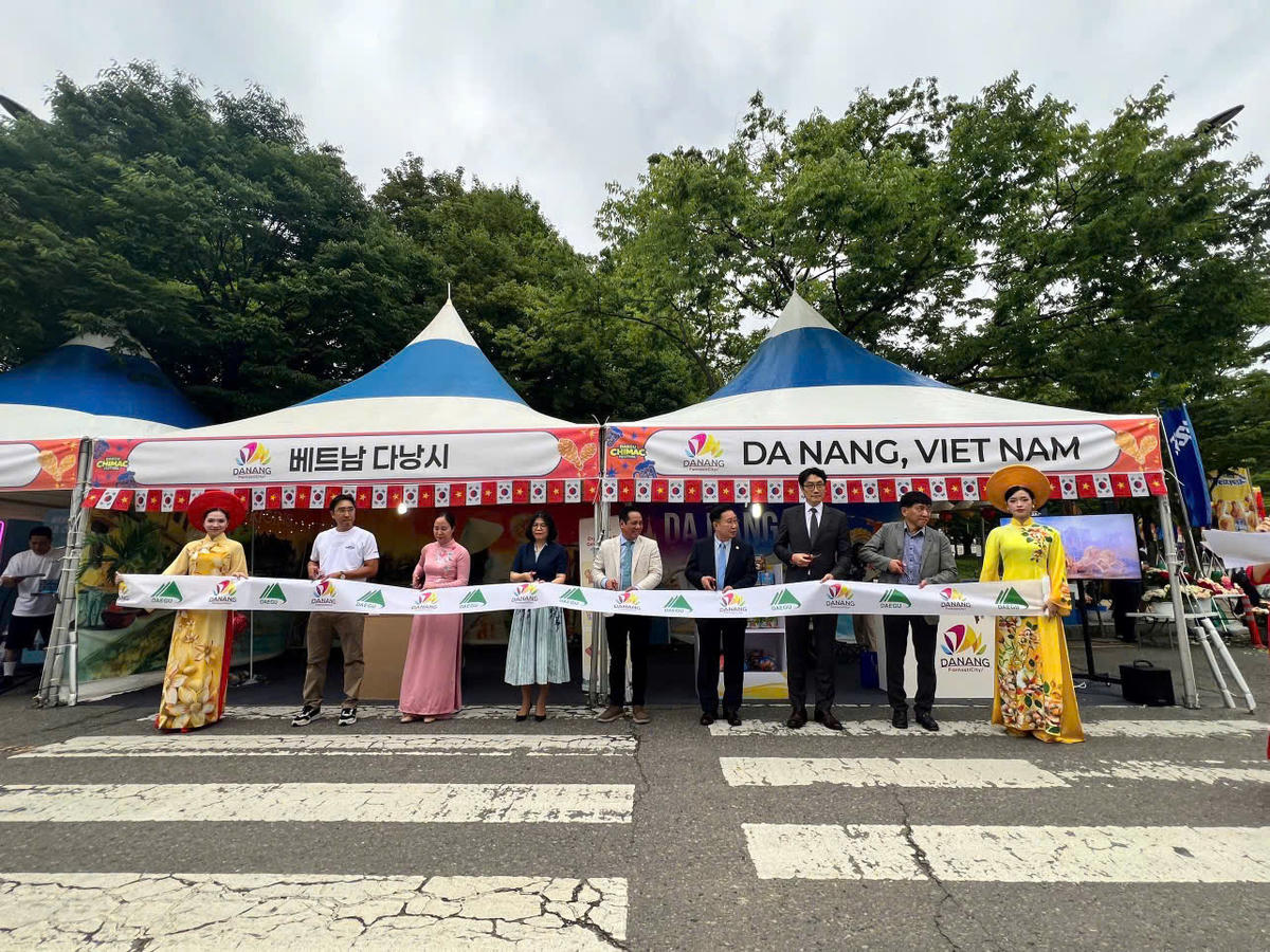 Không gian văn hóa Đà Nẵng ghi dấu ấn tại Lễ hội Chimac Daegu Hàn Quốc