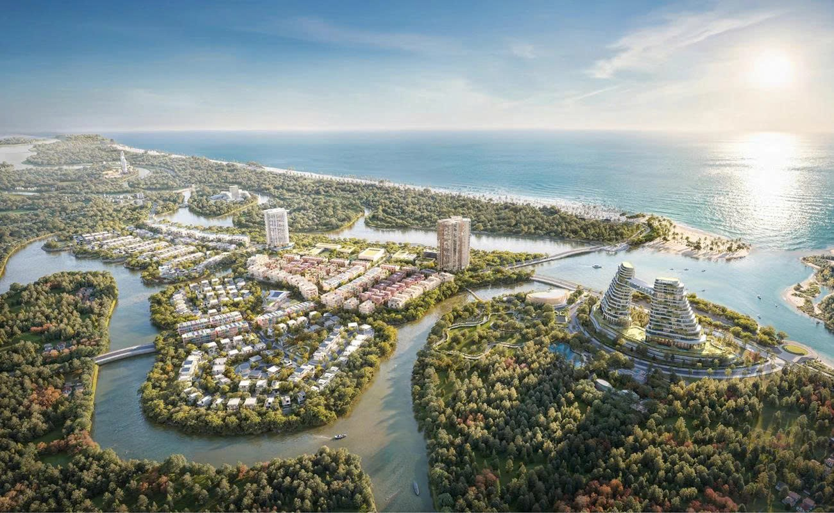 Dự án Khu đô thị sinh thái Coastal Quảng Ngãi đã giải ngân khoảng 747,5 tỷ đồng. Ảnh: BT.