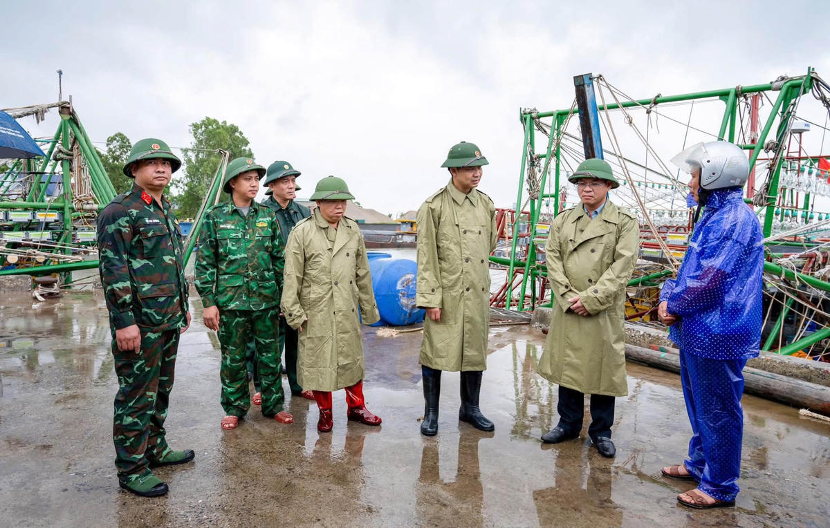 Quảng Ninh: Bảo đảm an toàn tính mạng và tài sản nhân dân trước bão số 1