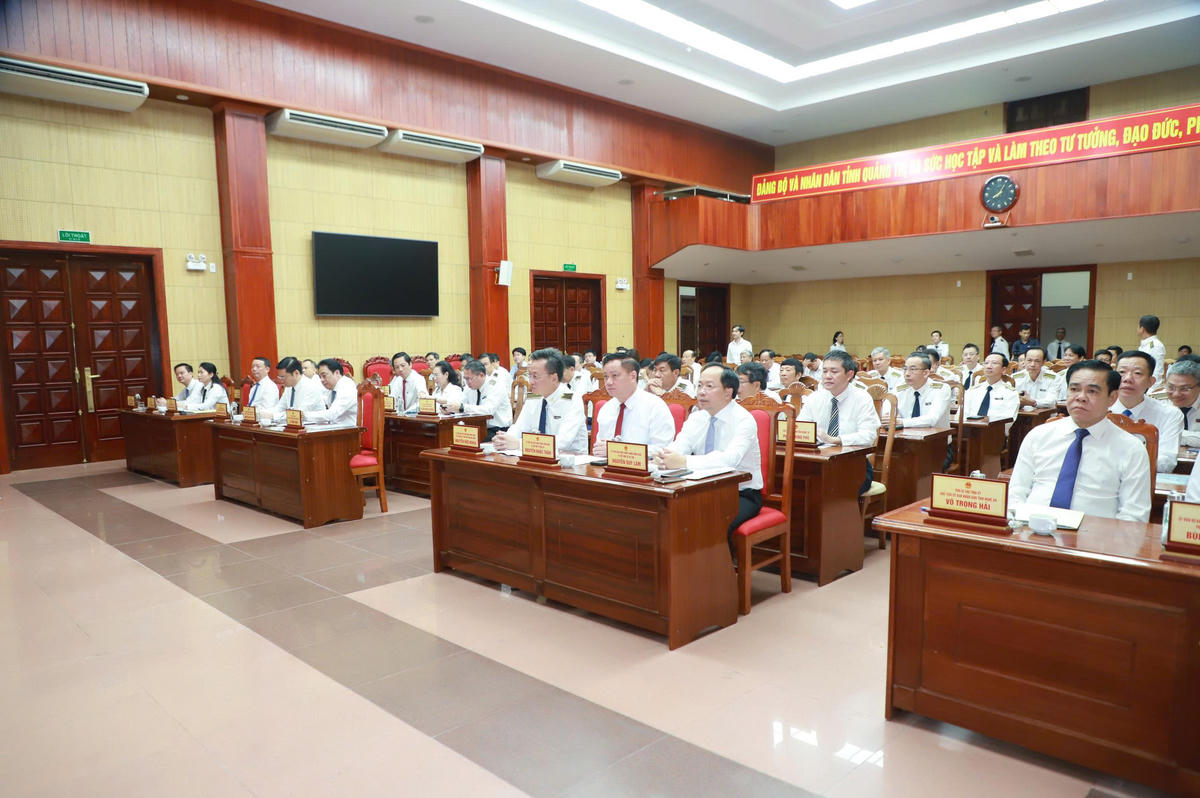 Quang cảnh Hội nghị sơ kết và Lễ ký Quy chế