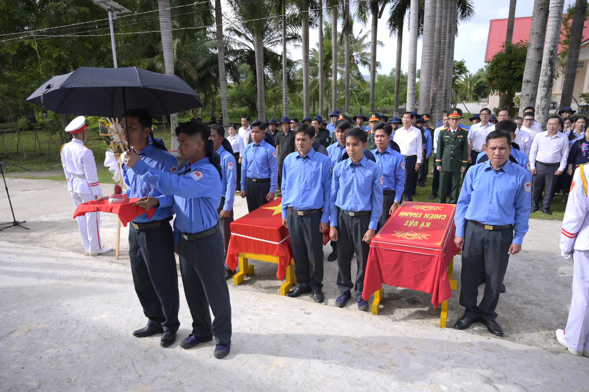 An Giang: Đón 128 hài cốt liệt sĩ về với đất mẹ