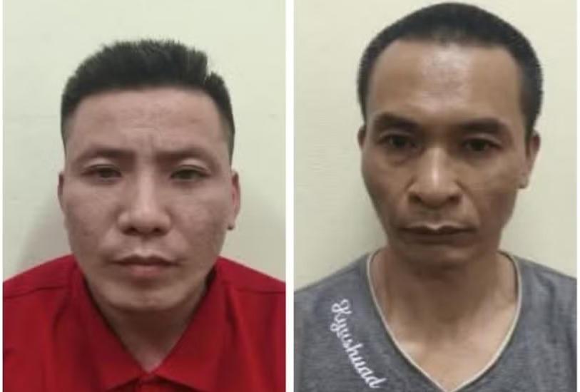 Hai đối tượng bị tạm giữ hình sự.