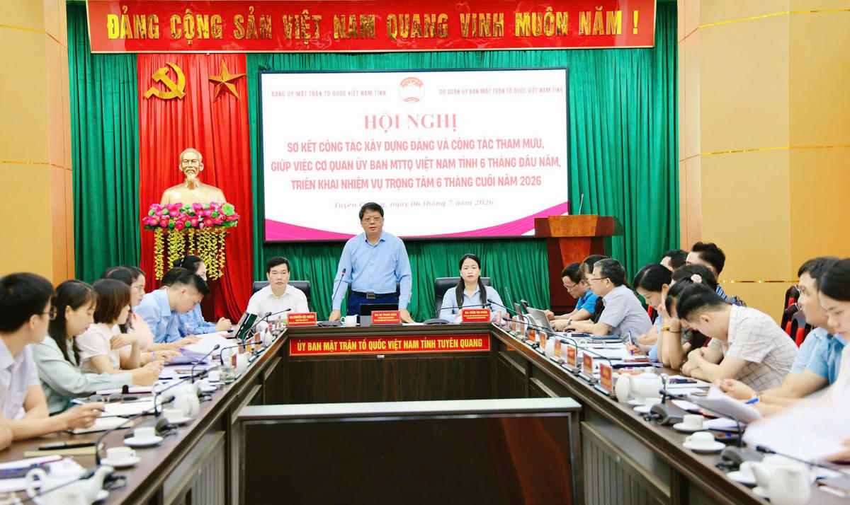 Quang cảnh Hội nghị. Ảnh: MTTQ.