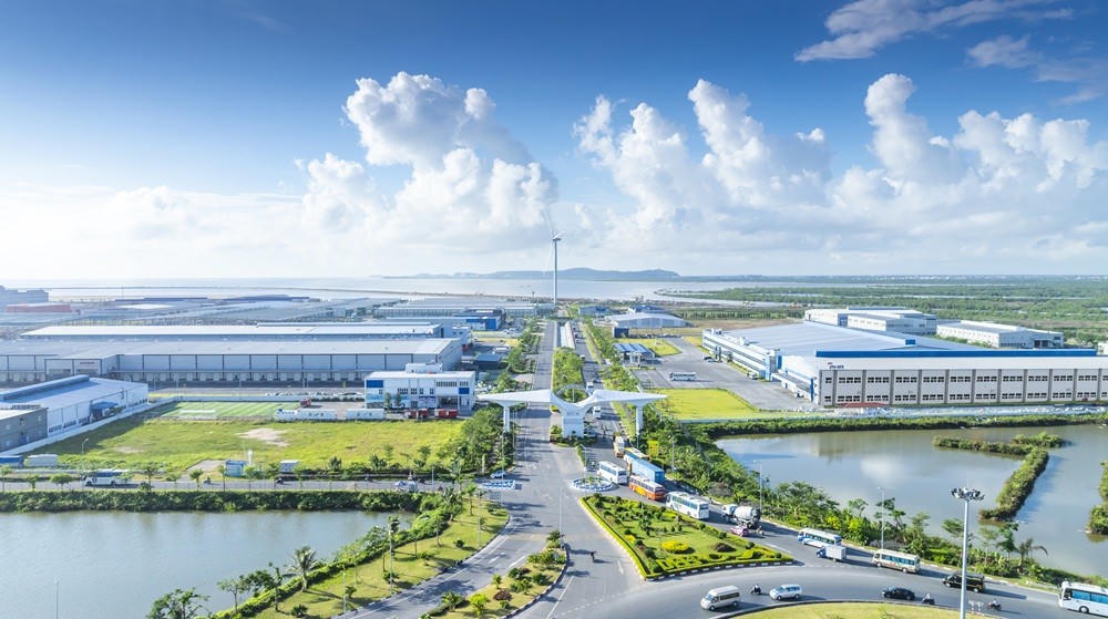 Thu hút đầu tư nước ngoài tiếp tục là điểm sáng của TP Hải Phòng trong 6 tháng đầu năm 2026. Ảnh minh hoạ.