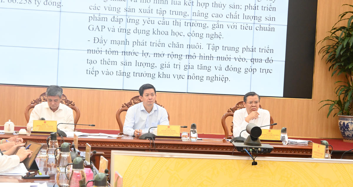 Quang cảnh cuộc họp. Ảnh HT