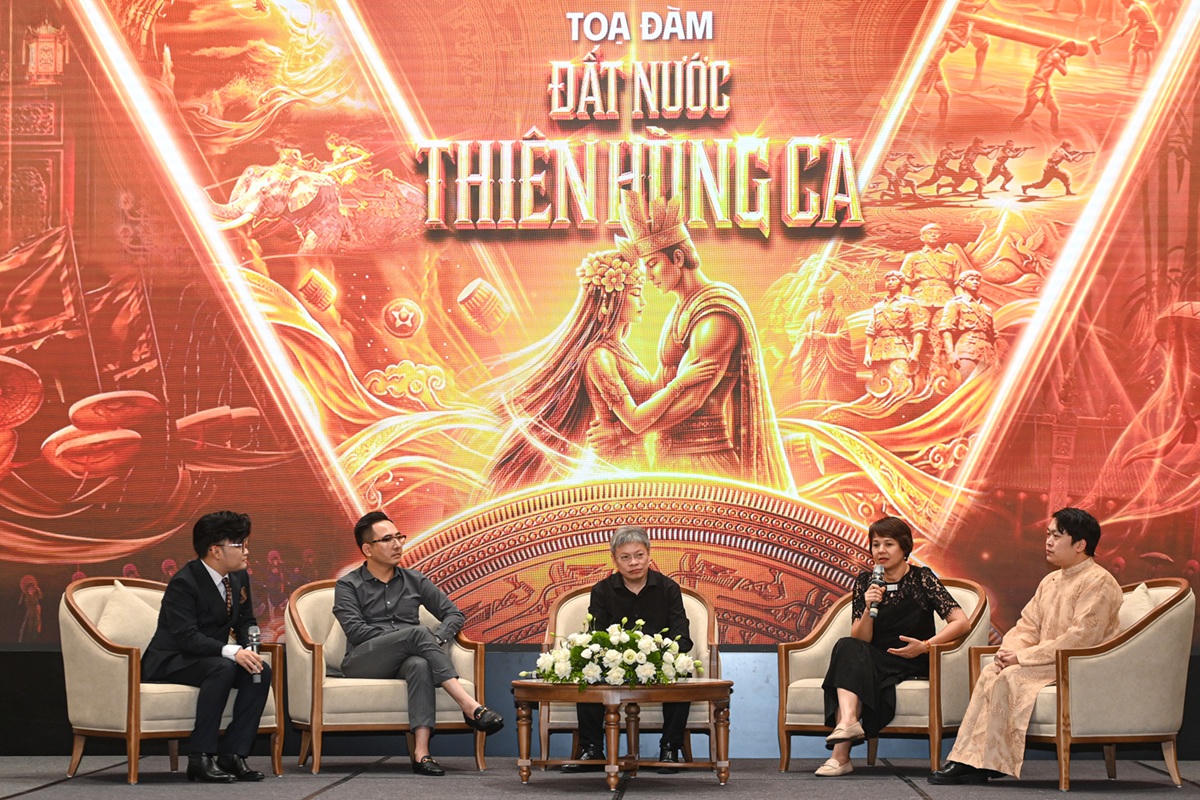 Tọa đàm “Đất Nước Thiên Hùng Ca” ngày 3/7.