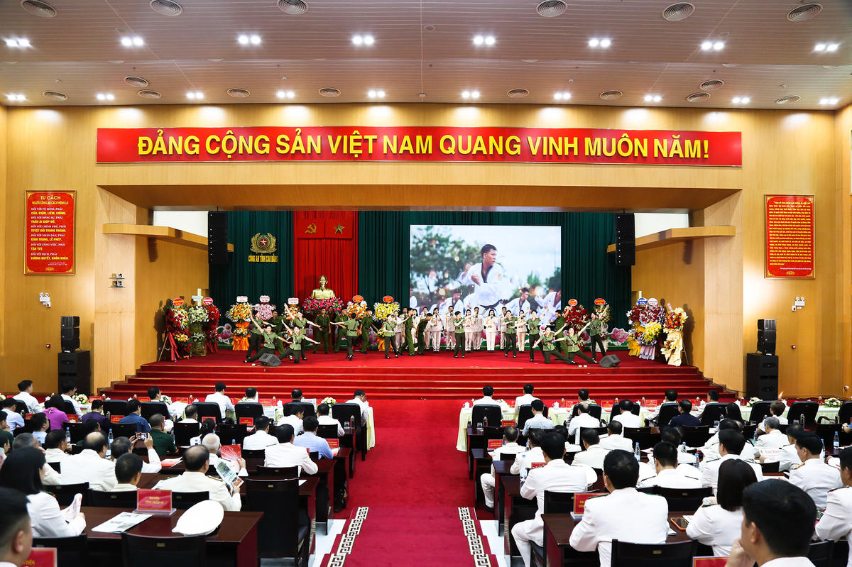 Quang cảnh buổi lễ Kỷ niệm. Ảnh: Hân Nguyễn.