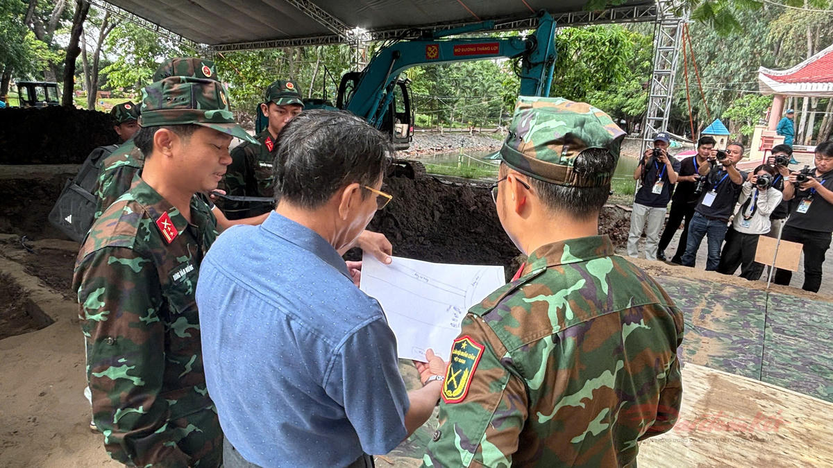 Mở rộng tìm kiếm hài cốt liệt sĩ tại Công viên Lê Thị Riêng