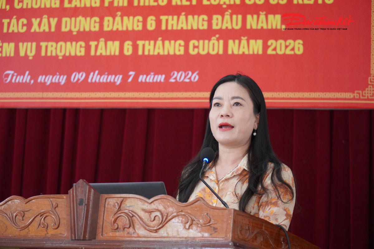 Đảng ủy MTTQ Hà Tĩnh phát huy vai trò tiên phong, gương mẫu của mỗi cán bộ, đảng viên