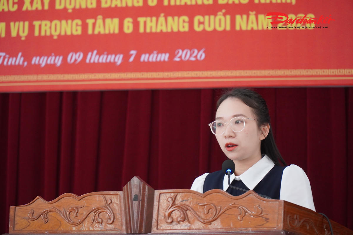 Đảng ủy MTTQ Hà Tĩnh phát huy vai trò tiên phong, gương mẫu của mỗi cán bộ, đảng viên