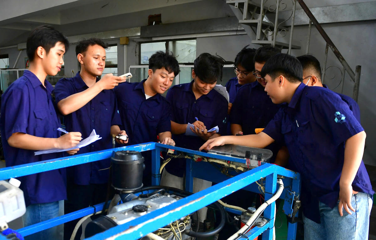 Hầu hết các ngành đào tạo Đại học ở trường ĐH Bách khoa TP Hồ Chí Minh đủ điều kiện học bổng theo Nghị định mới của Chính phủ. Ảnh: B.K.