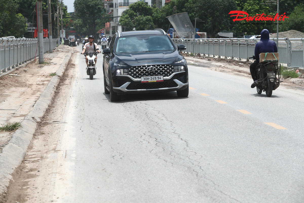 Hà Nội: Dự án hồ Đồng Bông 2 gây sụt lún đường Trung Thư