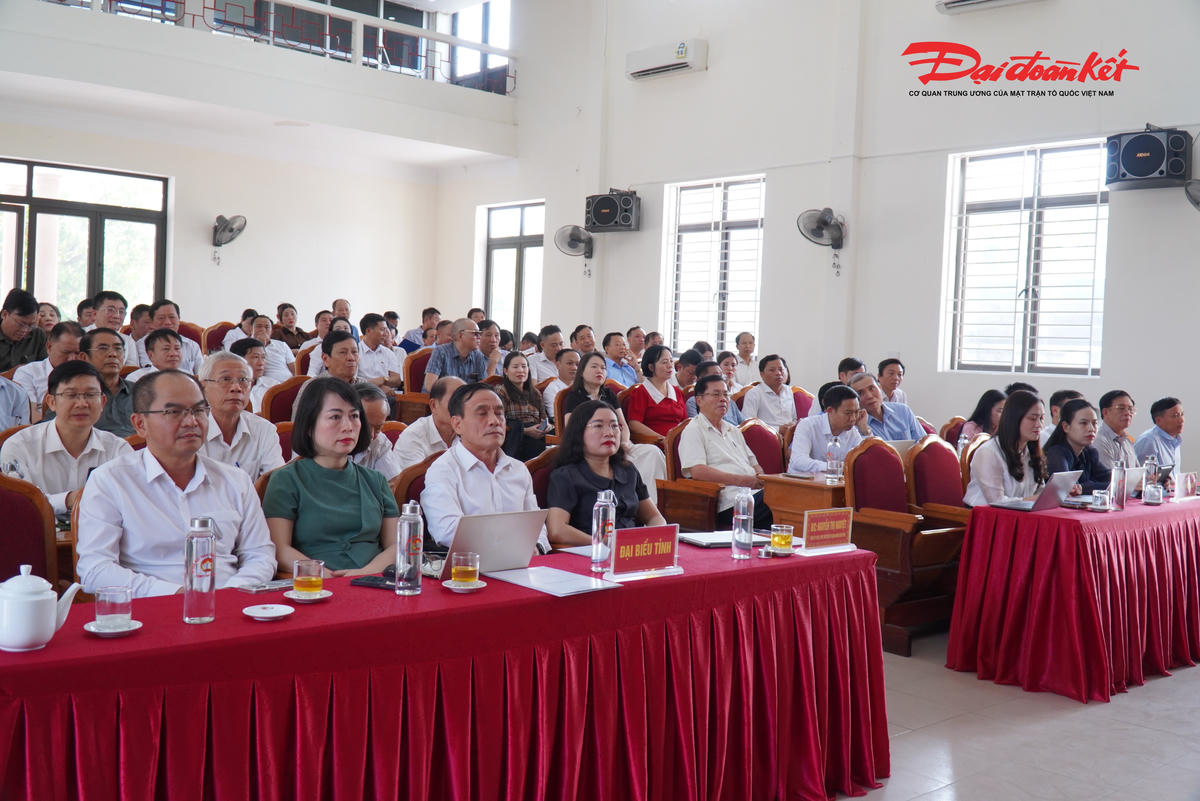 Đại biểu tham dự hội nghị. Ảnh: HN.