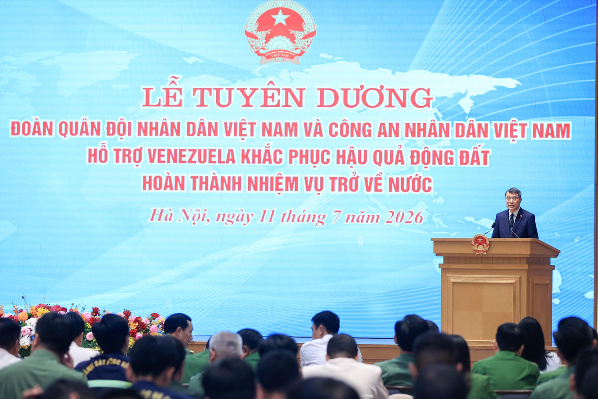 Quang cảnh lễ tuyên dương - Ảnh: VGP/Nhật Bắc