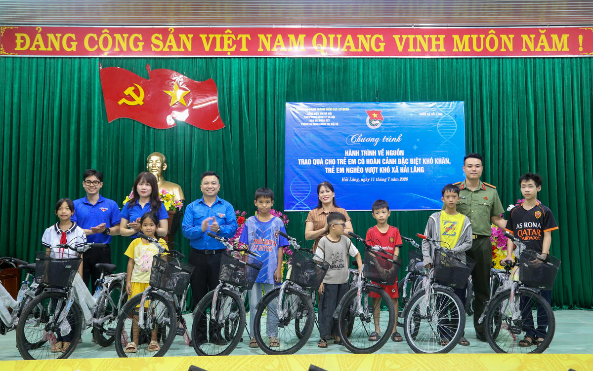 Hành trình vì những mầm xanh Quảng Trị