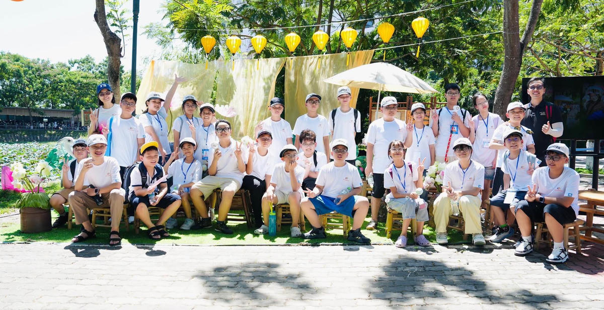 Chuyến tham quan Trường Đại học FPT Hà Nội của các trại sinh.