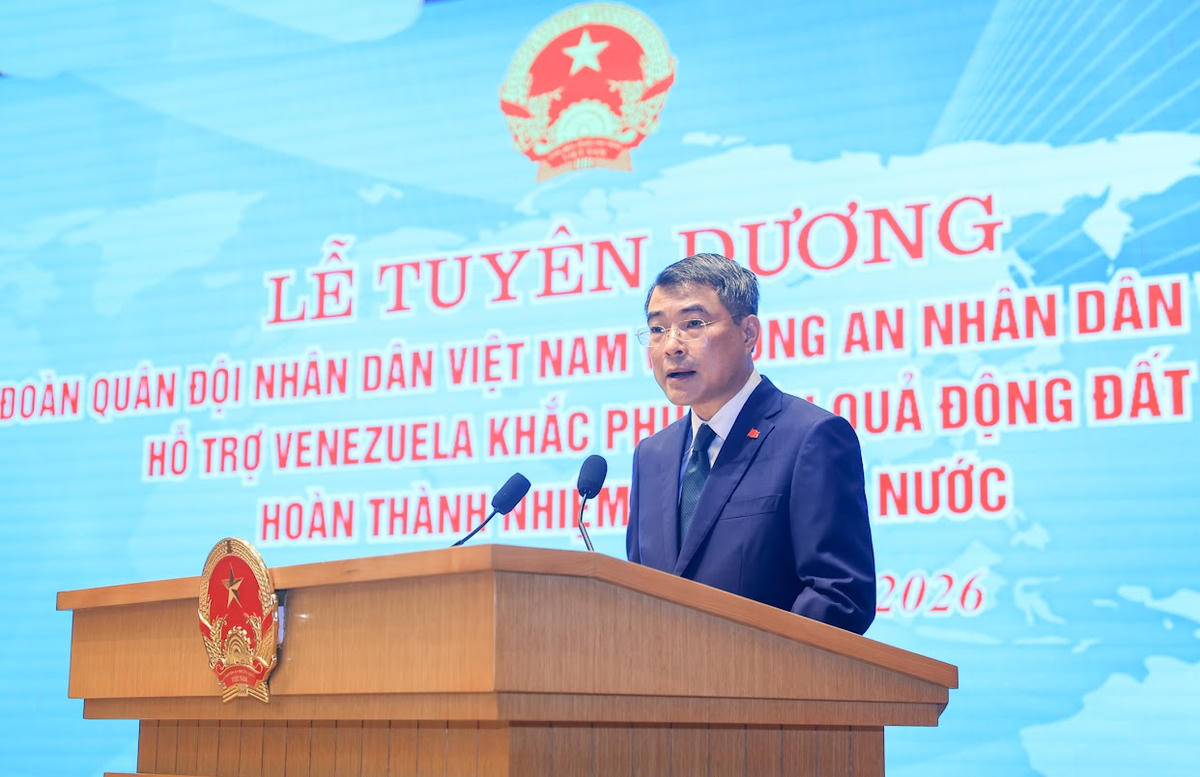 Thủ tướng Lê Minh Hưng phát biểu - Ảnh: VGP/Nhật Bắc