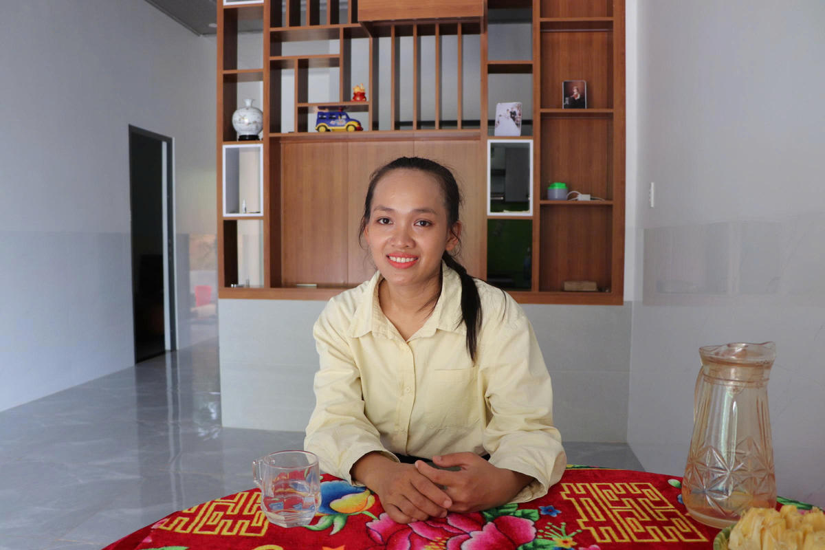 Chị Nguyễn Thị Ly. 