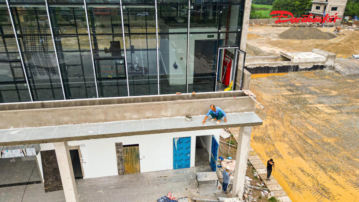 Hình hài bến xe khách mới ở cửa ngõ phía Nam Hà Nội dần lộ diện