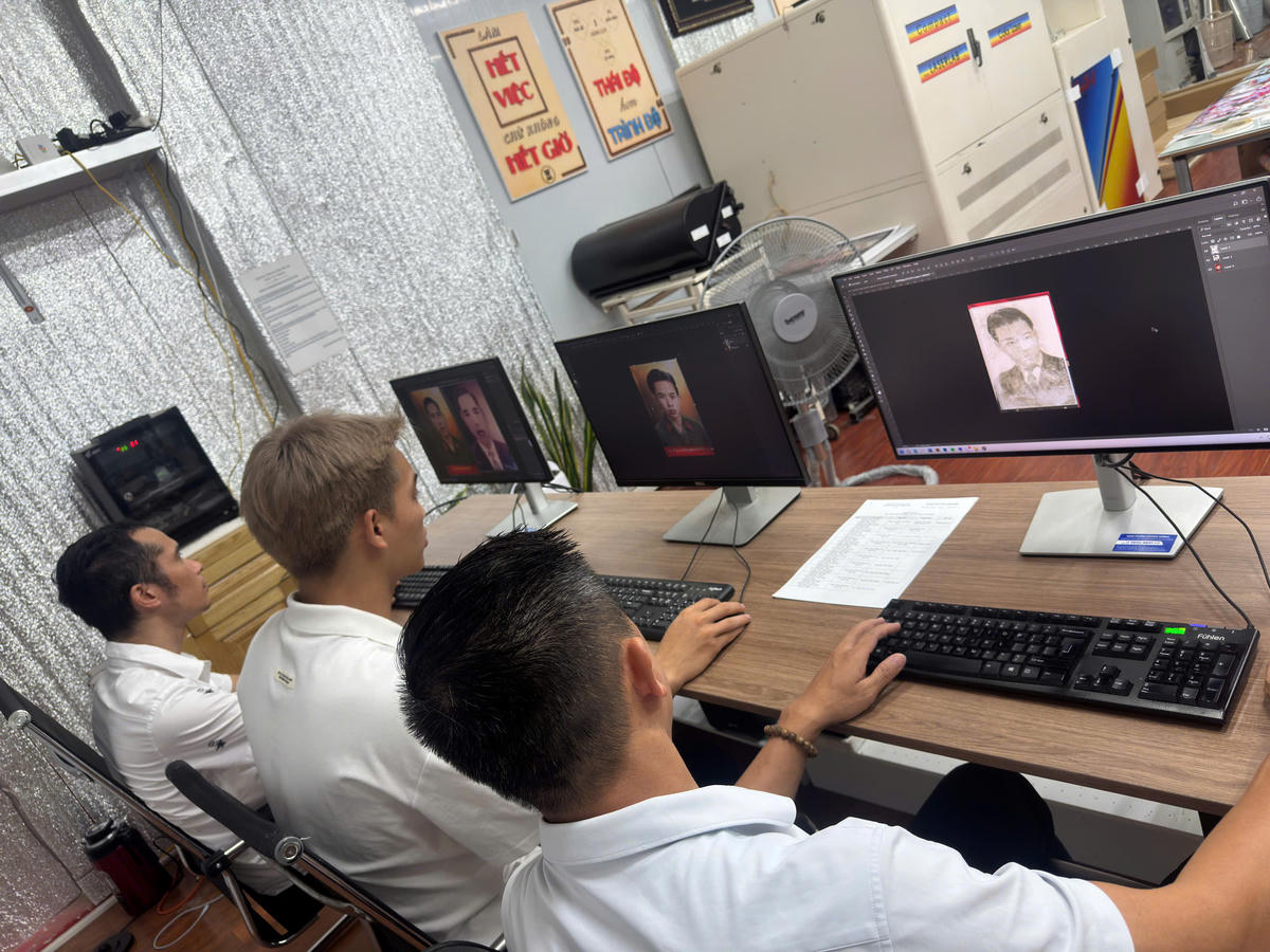 TPHCM phục dựng ảnh liệt sĩ miễn phí cho thân nhân, gia đình chính sách