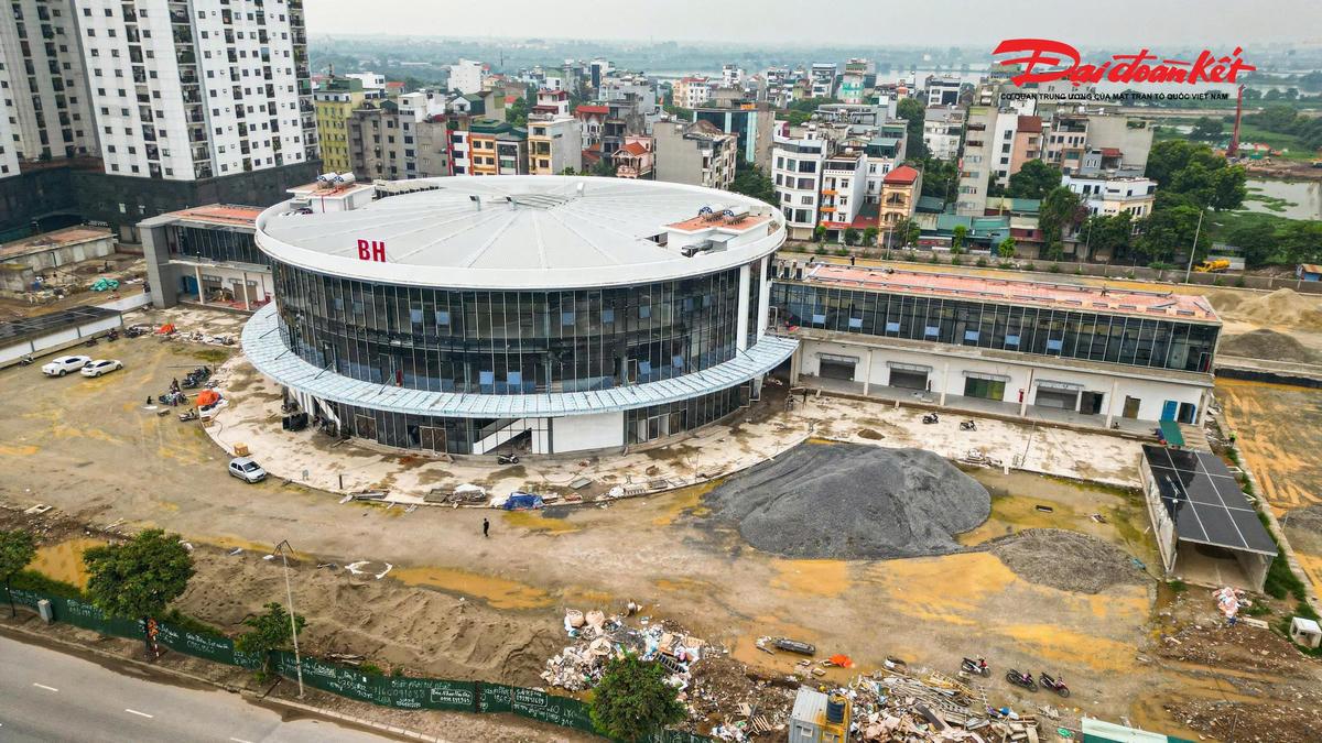 Hình hài bến xe khách mới ở cửa ngõ phía Nam Hà Nội dần lộ diện