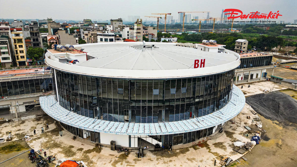 Hình hài bến xe khách mới ở cửa ngõ phía Nam Hà Nội dần lộ diện