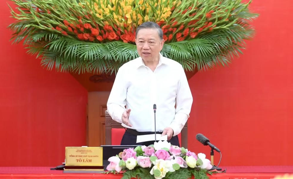 Kết luận của Tổng Bí thư, Chủ tịch nước Tô Lâm tại Phiên họp chuyên đề về chuyển đổi số trong hệ thống chính trị