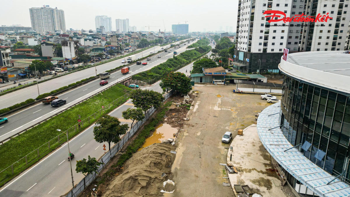 Hình hài bến xe khách mới ở cửa ngõ phía Nam Hà Nội dần lộ diện