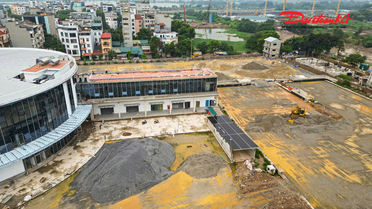 Hình hài bến xe khách mới ở cửa ngõ phía Nam Hà Nội dần lộ diện