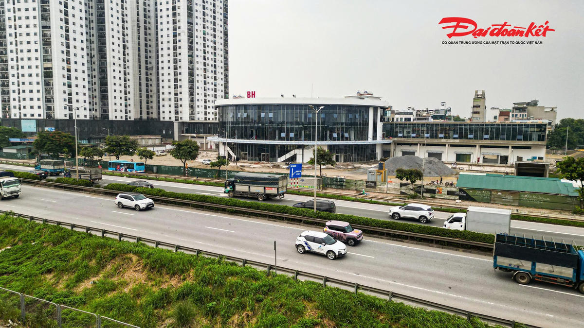 Hình hài bến xe khách mới ở cửa ngõ phía Nam Hà Nội dần lộ diện