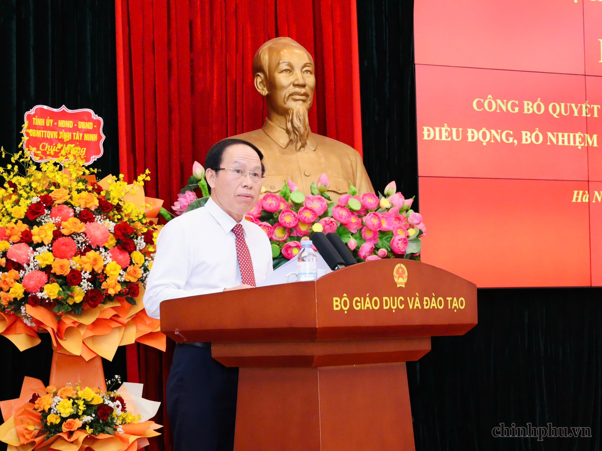 Phó Thủ tướng Lê Tiến Châu phát biểu tại Hội nghị - Ảnh: VGP/Thu Sa