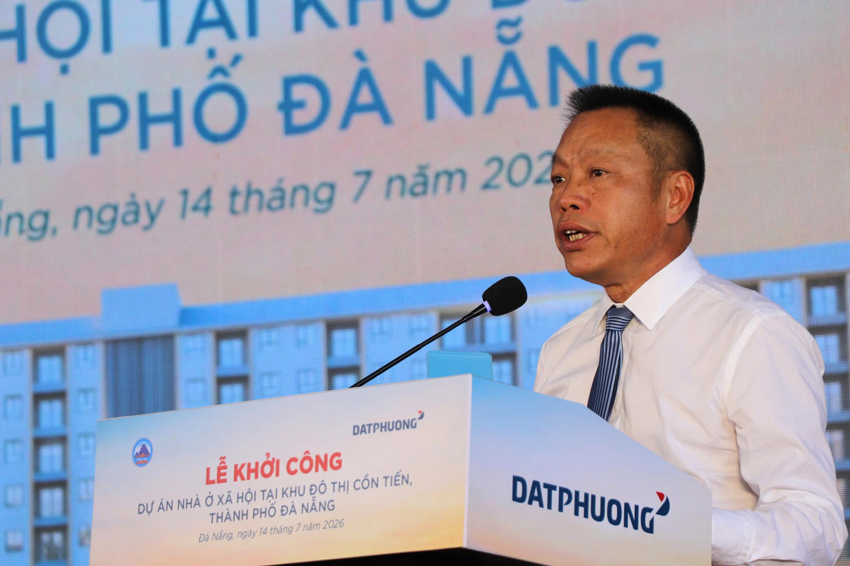 Ông Lương Minh Tuấn, Chủ tịch HĐQT Tập đoàn Đạt Phương. Ảnh: Nguyễn Tú.