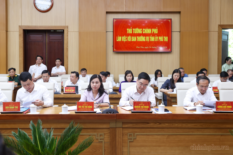 Thủ tướng Lê Minh Hưng: Phú Thọ phấn đấu đạt và vượt mục tiêu tăng trưởng 11%- Ảnh 4.